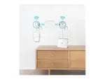 TP-LINK   Gigabit Powerline Kit   TL-WPA7517   10/100/1000 Mbit/s   Ethernet LAN (RJ-45) ports 1+1   802.11ac   2GHz/5GHz   Wi-Fi data rate (max) 300+433 Mbit/s
