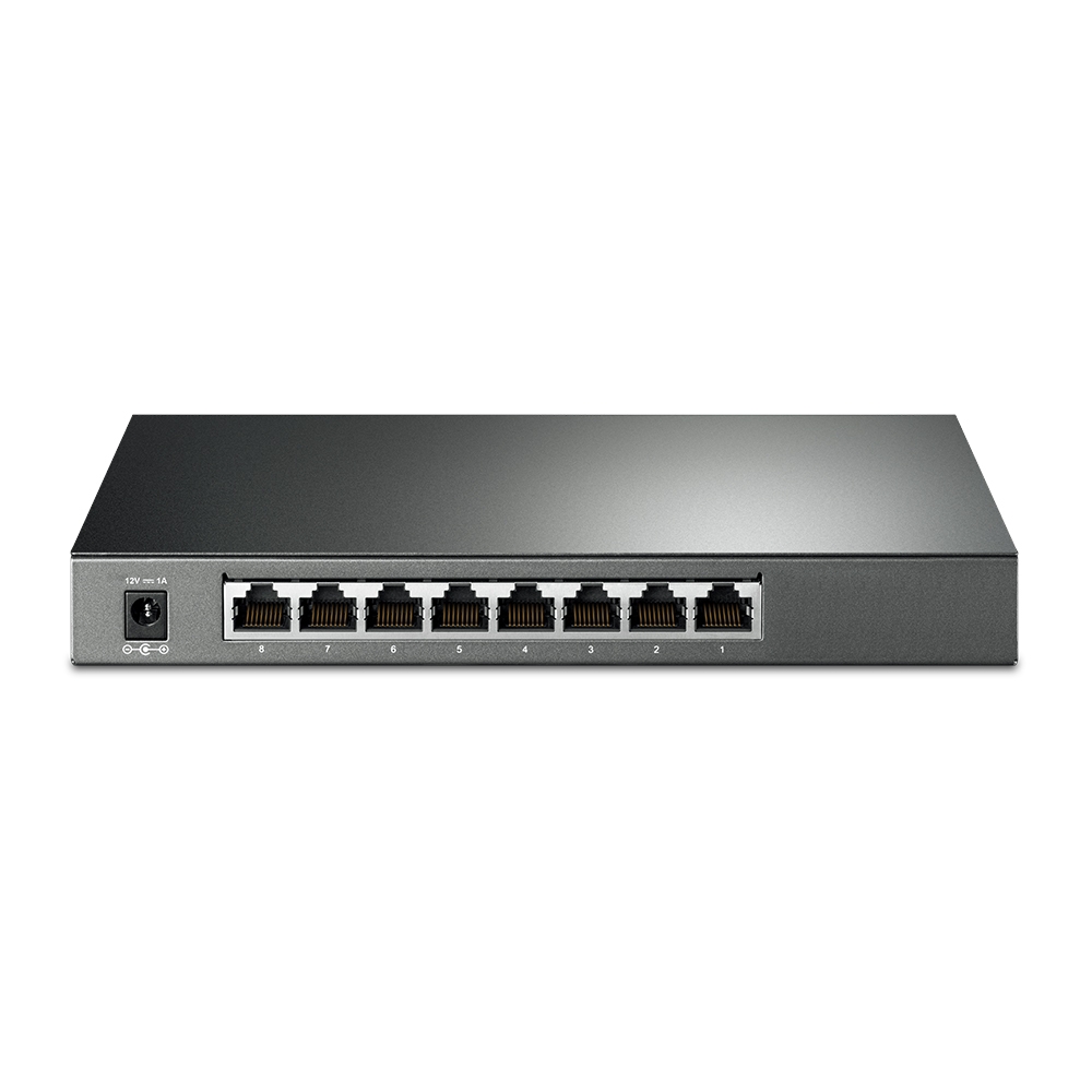 319970-sg2008-6935364010546-0.webp TP-LINK JetStream 8-Port Gigabit Smart Switch TL-SG2008 Web managed Desktop Power supply type External