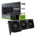 Graphics Card ASUS NVIDIA GeForce RTX 5070 12 GB GDDR7 192 bit PCIE 5.0 16x Triple slot Fansink 1xHDMI 3xDisplayPort PRIME-RTX5070-O12G