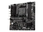 MSI   B550M PRO-VDH   Processor family AMD   Processor socket AM4   DDR4   Memory slots 4   Number of SATA connectors 4   Chipset AMD B   Micro ATX