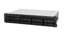 Synology   Rack NAS   RS1221+   Up to 8 HDD/SSD Hot-Swap   AMD Ryzen   Ryzen V1500B Quad Core   Processor frequency 2.2 GHz   4 GB   DDR4