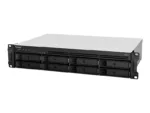 Synology   Rack NAS   RS1221+   Up to 8 HDD/SSD Hot-Swap   AMD Ryzen   Ryzen V1500B Quad Core   Processor frequency 2.2 GHz   4 GB   DDR4