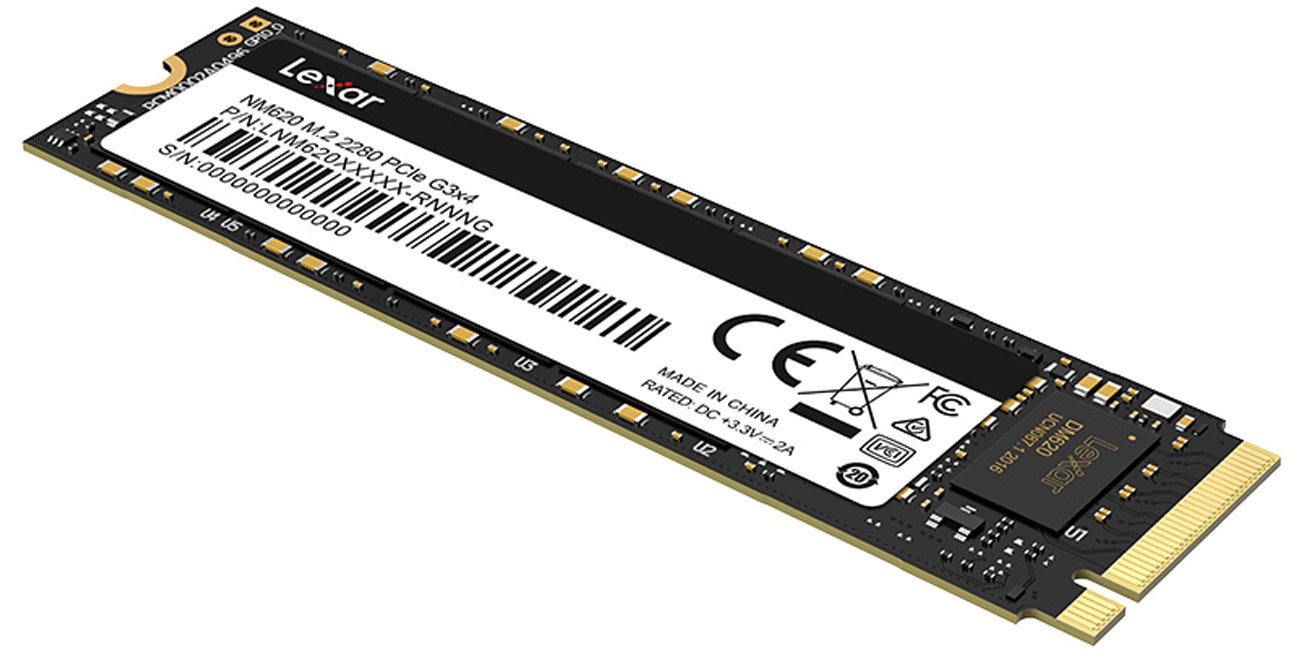 320398-lnm620x512g-rnnng-843367123155-0.webp Lexar NM620 SSD 512 GB, PCIe Gen3x4, skaitymo greitis 3300 MB/s