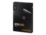 Samsung 870 EVO SSD 2000 GB, 2.5" form factor, SATA III sąsaja