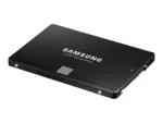 SSD 870 EVO 4000 GB, matomas iš šono su SATA III jungtimi