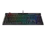 Corsair   Mechanical Gaming Keyboard   K100 RGB Optical   Wired   Mechanical Gaming Keyboard   US   Black/Red