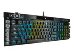 Corsair   Mechanical Gaming Keyboard   K100 RGB Optical   Wired   Mechanical Gaming Keyboard   US   Black/Red