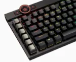 Corsair   Mechanical Gaming Keyboard   K100 RGB Optical   Wired   Mechanical Gaming Keyboard   US   Black/Red