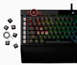 Corsair   Mechanical Gaming Keyboard   K100 RGB Optical   Wired   Mechanical Gaming Keyboard   US   Black/Red