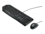 Logitech   Desktop MK120   Wired keyboard   USB   Mouse included   US   Black