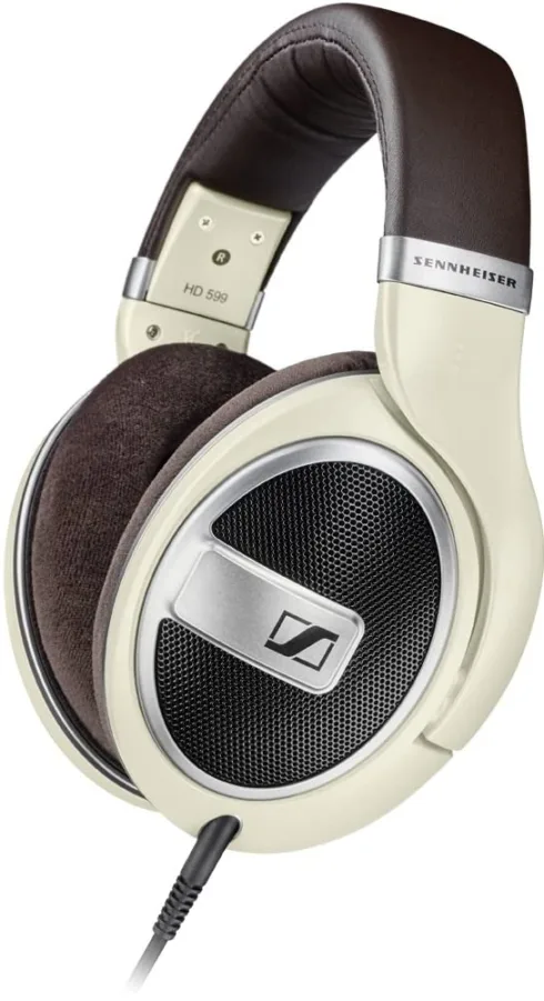Sennheiser   Headphones   HD 599   Wired   Over-Ear   Ivory