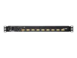 Aten   KVM over IP Switch with Daisy-Chain Port and USB Peripheral Support   8-Port PS/2-USB VGA 19″ LCD KVM