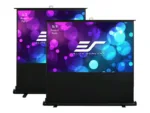 Elite Screens   F107XWH2   Diagonal 107 ”   16:9   Black