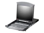 Aten KL1508AIN 1-Local/Remote Share Access 8-Port Multi-Interface Cat 5 Dual Rail LCD KVM over IP switch   Aten   1-Local/Remote Share Access 8-Port Multi-Interface Cat 5 Dual Rail LCD KVM over IP switch   KL1508AIN
