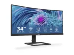 Philips   UltraWide LCD Monitor   346E2CUAE   34  ”   VA   WQHD   21:9   100 Hz   4 ms   3440 x 1440   300 cd/m²   HDMI ports quantity 1   Black   Warranty 36 month(s)