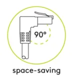 Goobay   Patch Cable   51519   RJ-45   RJ-45 90°