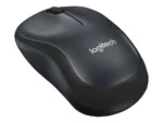 Logitech M220 SILENT pelė, šoninis vaizdas su USB jungtimi