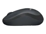 Pelė Logitech M220 SILENT, šoninis vaizdas su USB jungtimi
