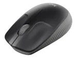Pelė Logitech M190, šoninis vaizdas su matomais mygtukais