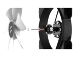 Fractal Design   Aspect 14 RGB PWM Black Frame   Case fan