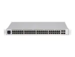 Ubiquiti   PRO 48   48-port, Layer 3 switch supporting 10G SFP+ connections with fanless cooling   Rack-mountable   L3