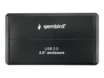 Gembird EE2-U3S-2 USB 3.0 2.5" kietojo disko korpusas iš šono