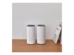 C1200 Whole Home Mesh Wi-Fi System   Deco E4 (2-pack)   802.11ac   867+300 Mbit/s   10/100 Mbit/s   Ethernet LAN (RJ-45) ports 2   Mesh Support Yes   MU-MiMO Yes   No mobile broadband   Antenna type 2xInternal