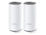 C1200 Whole Home Mesh Wi-Fi System   Deco E4 (2-pack)   802.11ac   867+300 Mbit/s   10/100 Mbit/s   Ethernet LAN (RJ-45) ports 2   Mesh Support Yes   MU-MiMO Yes   No mobile broadband   Antenna type 2xInternal