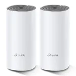 C1200 Whole Home Mesh Wi-Fi System   Deco E4 (2-pack)   802.11ac   867+300 Mbit/s   10/100 Mbit/s   Ethernet LAN (RJ-45) ports 2   Mesh Support Yes   MU-MiMO Yes   No mobile broadband   Antenna type 2xInternal