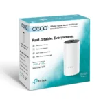 AC1200 Whole Home Mesh WiFi System   Deco M4 (1-pack)   802.11ac   867+300 Mbit/s   10/100/1000 Mbit/s   Ethernet LAN (RJ-45) ports 2   Mesh Support Yes   MU-MiMO Yes   No mobile broadband   Antenna type 2xInternal