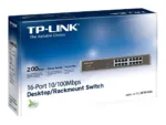 TP-LINK   Switch   TL-SF1016DS   Unmanaged   Desktop/Rackmountable   10/100 Mbps (RJ-45) ports quantity 16   Power supply type External
