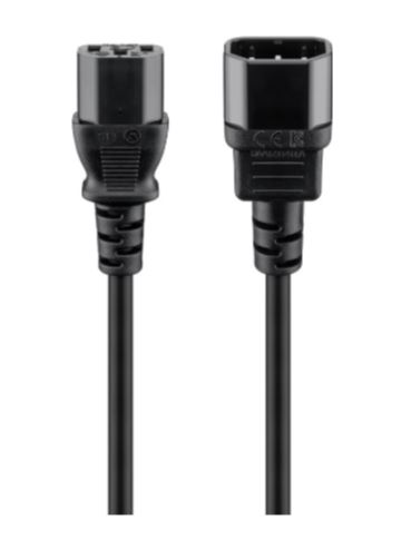 325897-39203-4040849392030-0.webp Goobay Cold-device extension cord 39203 Black