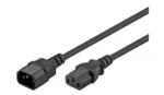 Goobay   Cold-device extension cord   39203   Black