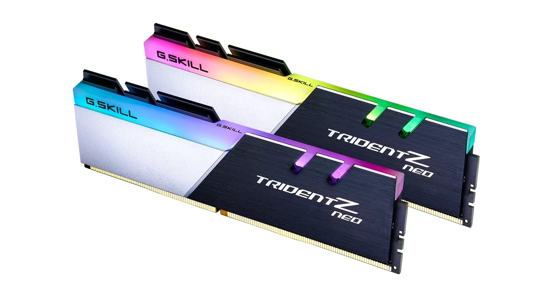 325906-f4-3600c16d-64gtzn-4713294225283-0.webp G.Skill Trident Z Neo 64 (2×32) GB DDR4 3600 MHz PC/server Registered No ECC No