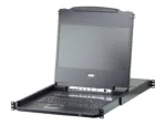 Aten CL6708MW  8-Port USB DVI Single Rail WideScreen LCD KVM Switch   Aten   KVM over IP Switch with Daisy-Chain Port and USB Peripheral Support   CL6708MW