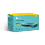 TP-LINK   8-Port 10/100/1000Mbps Desktop Network Switch   LS108G   Unmanaged   Desktop   Power supply type External
