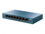 TP-LINK   8-Port 10/100/1000Mbps Desktop Network Switch   LS108G   Unmanaged   Desktop   Power supply type External