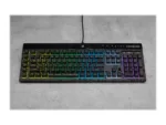 Corsair   Rubber Dome   Gaming Keyboard   K55 RGB PRO   Gaming keyboard   Wired   RGB LED light   US   Black