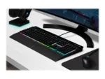 Corsair   Rubber Dome   Gaming Keyboard   K55 RGB PRO XT   Gaming keyboard   Wired   RGB LED light   US   Black