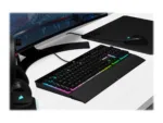 Corsair   Rubber Dome   Gaming Keyboard   K55 RGB PRO XT   Gaming keyboard   Wired   RGB LED light   US   Black