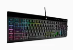 Corsair   Rubber Dome   Gaming Keyboard   K55 RGB PRO XT   Gaming keyboard   Wired   RGB LED light   US   Black