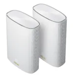 ZenWiFi AX Hybrid (XP4) (2pk White)   802.11ax   574+1201 Mbit/s   Ethernet LAN (RJ-45) ports 2   Mesh Support Yes   MU-MiMO Yes   1 x USB 3.0