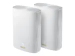 ZenWiFi AX Hybrid (XP4) (1pk White)   802.11ax   574+1201 Mbit/s   10/100/1000 Mbit/s   Ethernet LAN (RJ-45) ports 2   Mesh Support Yes   MU-MiMO Yes   1 x USB 3.0
