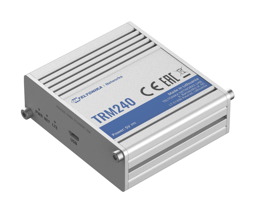 330684-trm240000000-4779027312774-0.webp LTE Modem TRM240 No Wi-Fi Mesh Support No MU-MiMO No 2G/3G Antenna type 1xSMA for LTE 1 x microUSB