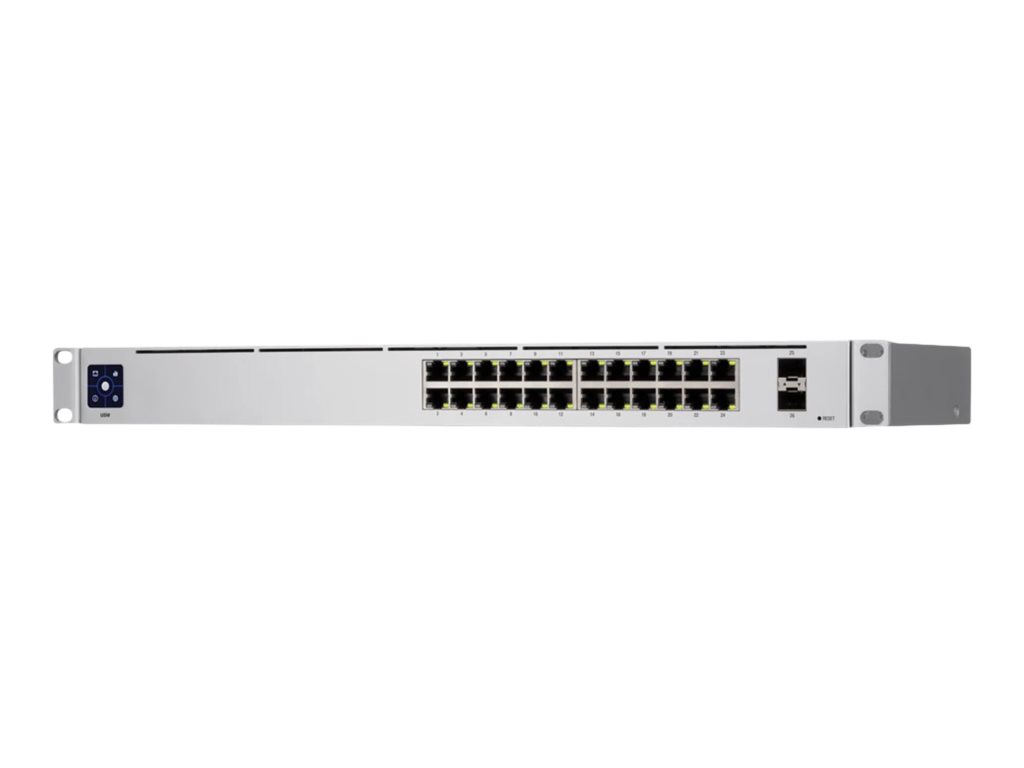 331761-usw-24-810010071385-0.webp Ubiquiti Switch – 24 ports USW-24 Managed L2 Rack-mountable/Desktop