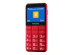 Panasonic   KX-TU155EXBN   Red   2.4 ”   TFT-LCD   microSD/microSDHC MB   Bluetooth   USB version micro USB   Built-in camera   Main camera resolution 0.3 MP
