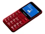 Panasonic   KX-TU155EXBN   Red   2.4 ”   TFT-LCD   microSD/microSDHC MB   Bluetooth   USB version micro USB   Built-in camera   Main camera resolution 0.3 MP