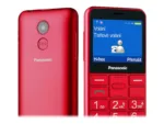 Panasonic   KX-TU155EXBN   Red   2.4 ”   TFT-LCD   microSD/microSDHC MB   Bluetooth   USB version micro USB   Built-in camera   Main camera resolution 0.3 MP