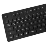 Logilink   Flexible waterproof Keyboard USB + PS/2   ID0019A   Flexible keyboard   Wired   DE   Black