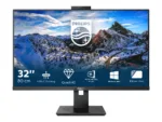 Philips   LCD monitor with USB-C Dock   326P1H/00   31.5 ”   IPS   QHD   16:9   75 Hz   4 ms   2560 x 1440 pixels   350 cd/m²   HDMI ports quantity 2   Black
